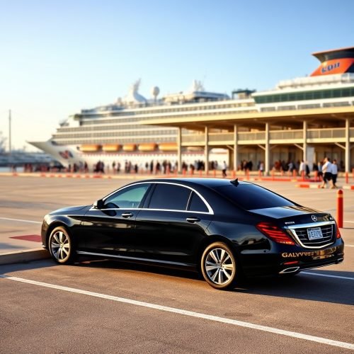 shuttle from houston airport to galveston cruise port